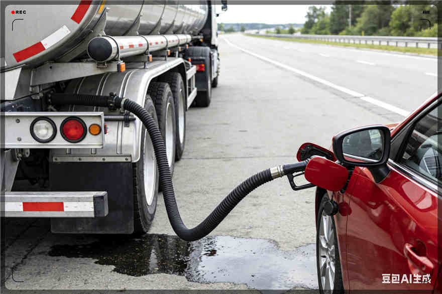 平舆汽车救援送水案例